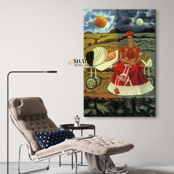 Frida Kahlo Tree Of Hope Canvas Wall Art