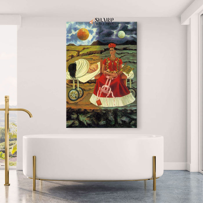 Frida Kahlo Tree Of Hope Canvas Wall Art