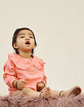 Shop now for frill collar co-ord sets for babies, perfect for adorable and hassle-free dressing!