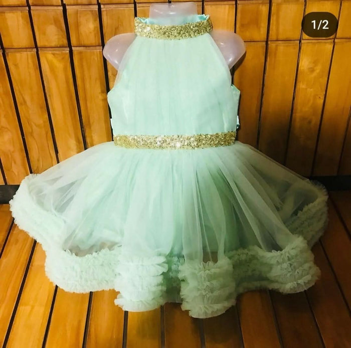 Green Fancy Frock
