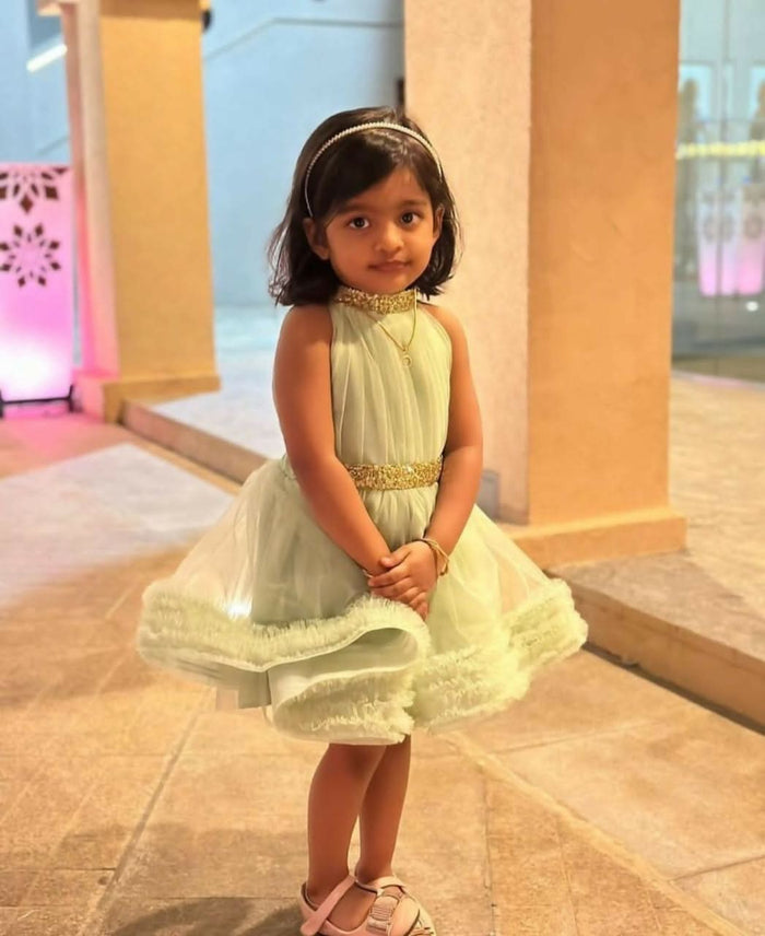 Green Fancy Frock