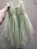 Green Party Wear Frock