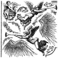 Heavenly 12x12 stamp