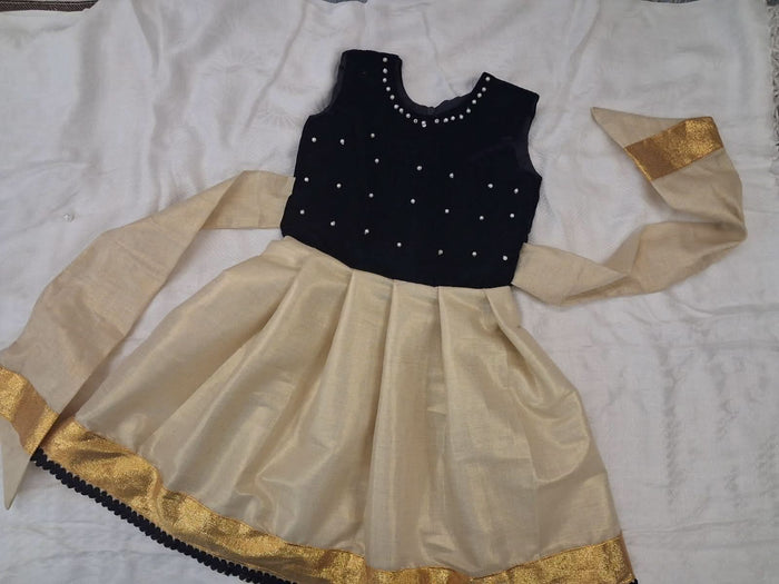 Kerela Style Lehenga Choli for Kids