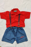 KIDDY FASHION Dungaree Set for Baby - PyaraBaby