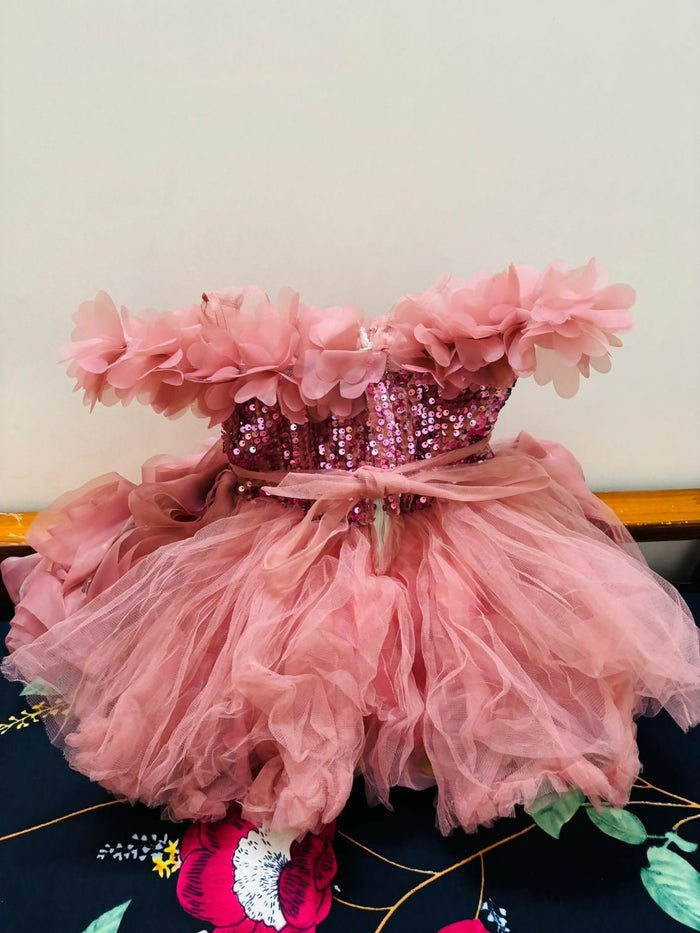 kids party wear frock, party dress for girls, baby girl frock, kids designer dress, festive frock for girls, birthday dress for kids