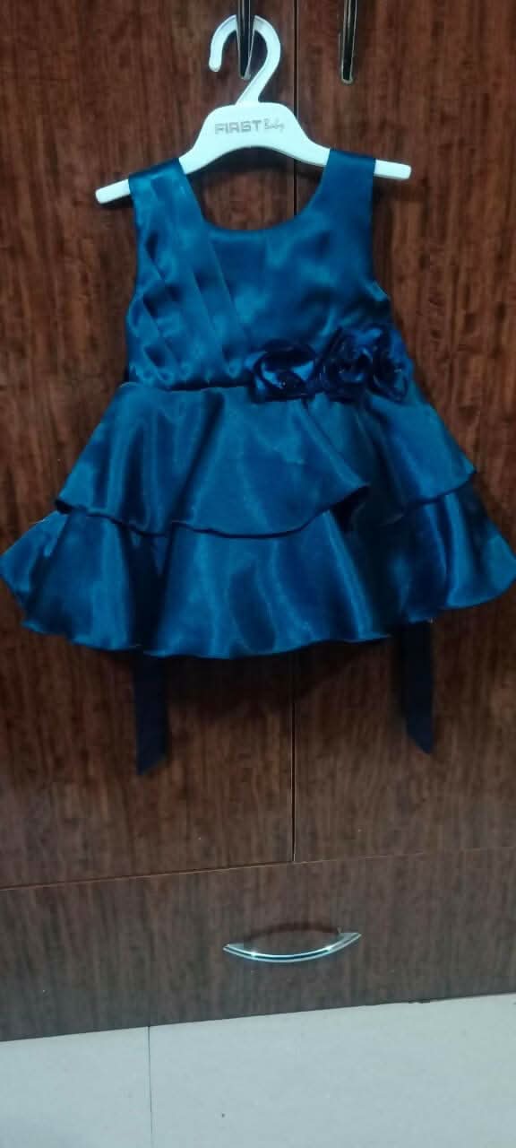 Make your baby girl the belle of the ball with our LEMON MINT Partywear Dress/Frock - pure elegance for little divas!