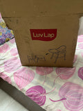 LUVLAP 3-in-1 Baby High Chair in Green, Almost New condition, available in Indore, featuring a comfortable seat, feeding tray, safety harness, sturdy frame, and versatile design for convenient baby and toddler mealtimes.