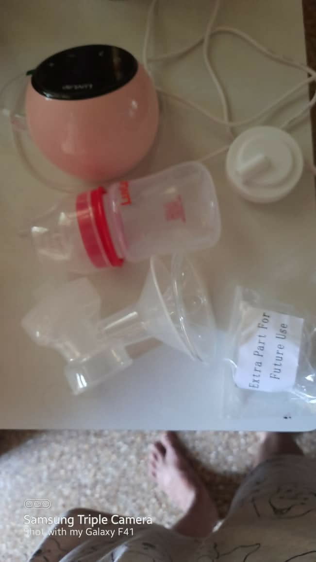 LuvLap Electric Breast Pump | Comfortable & Portable Breastfeeding Solution