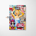 Marilyn Monroe Queen Canvas Wall Art