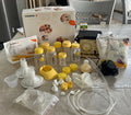 Medela Pump In Style Advance breast pump with efficient electric milk expression, adjustable suction levels, soft breast shields, and a portable design for comfortable breastfeeding support.