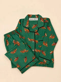 MELLOW Little Wolf full sleeves night suit with soft comfortable fabric, playful wolf-themed design, full-sleeve coverage, and a cozy fit for bedtime and everyday lounging.