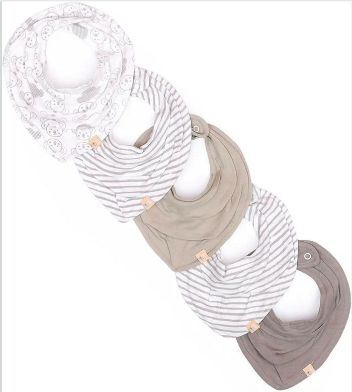 MI ARCUS  Feeding, Drool Bibs for Baby Boys, Girls, Newborns(pack of 5)