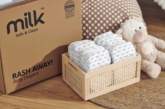 Milk Baby Diaper Yoga Pants, Size XL - 30 Pcs, 15 To 22 KG