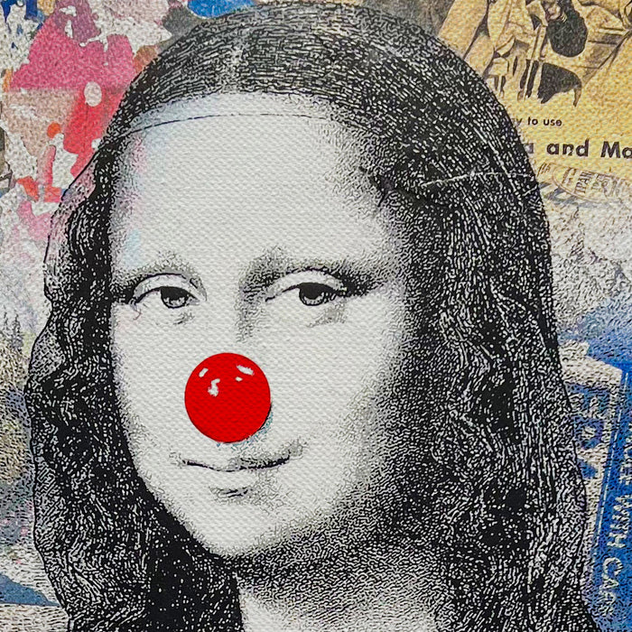 Mona Lisa Pop Canvas Wall Art