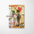 My Angel of Love Canvas Wall Art