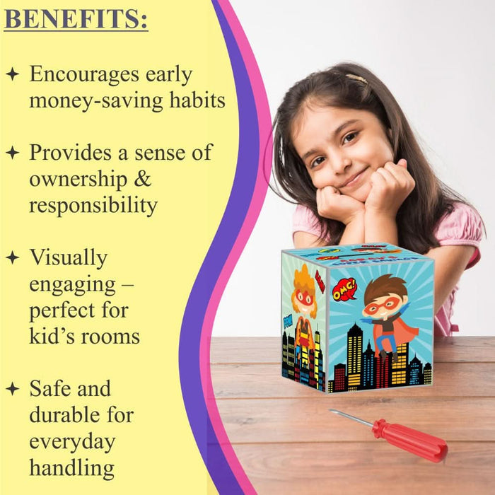My Money Box Personalised - Super Saver Mode (Piggy Bank)