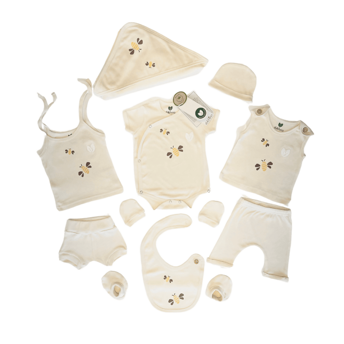 Natural Printed & Drop Needle Sets