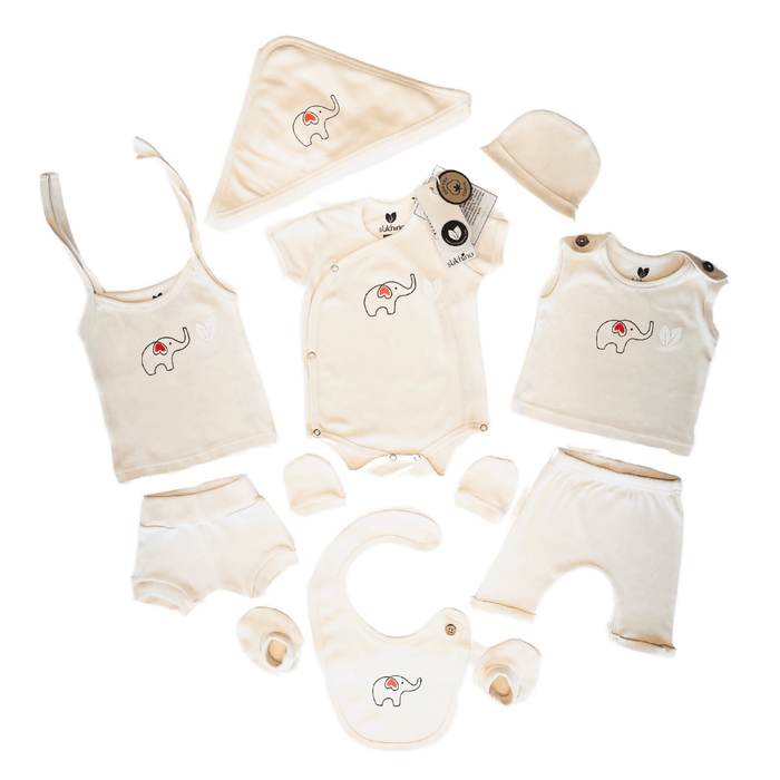 Natural Printed & Drop Needle Sets