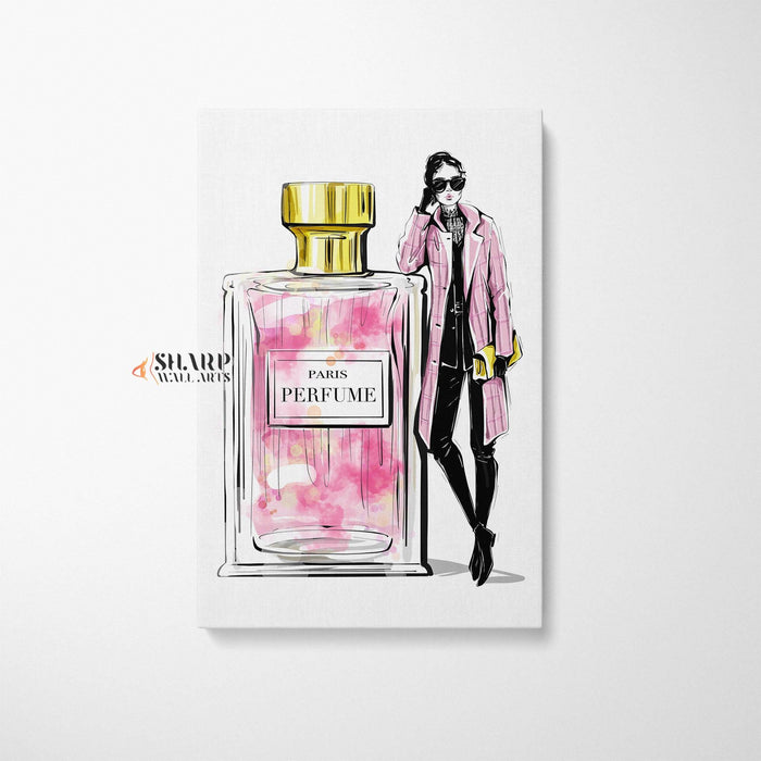 Paris Perfume - Fashion Wall Art Canvas - SharpWallArts