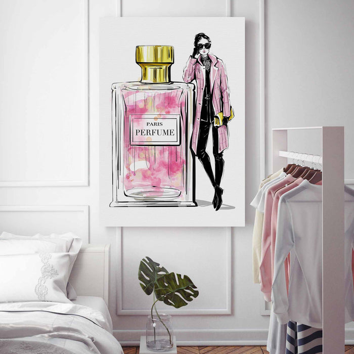 Paris Perfume - Fashion Wall Art Canvas - SharpWallArts