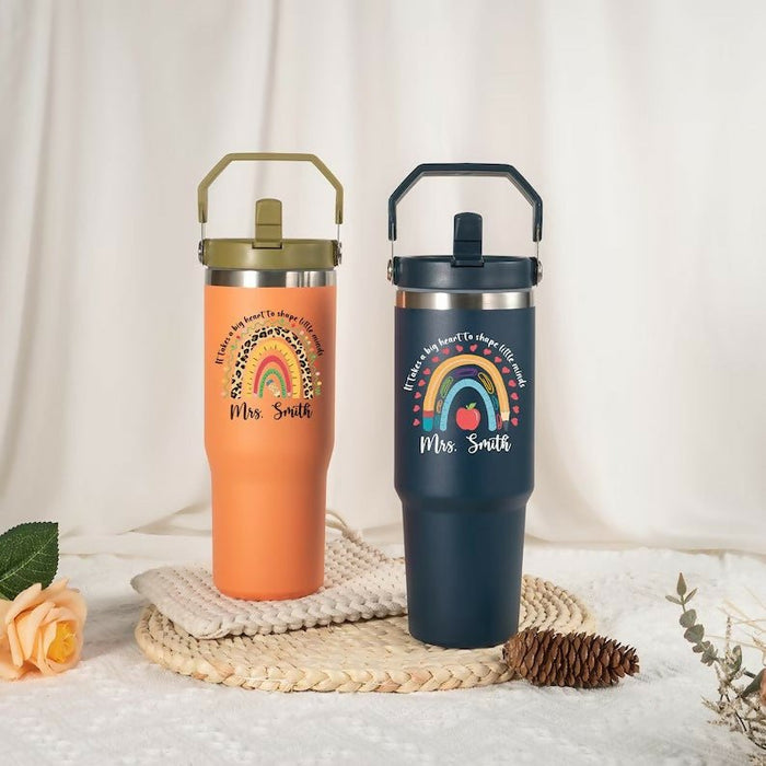 Personalized 900ml Teacher's Day Gift Tumbler – Random Color