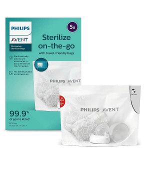 PHILIPS Avent Microwave Sterilizing Bags (5 pieces)