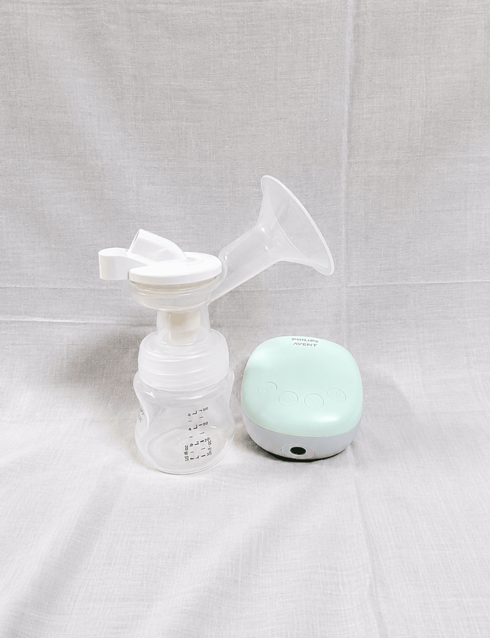 Philips Avent SCF395/11 Single Electric Breast Pump wiath USB power, BPA-free components, adjustable suction settings, soft silicone cushion, and compact design. Brand new and factory sealed.