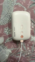 PHILIPS AVENT Single Electric Breast Pump with adjustable expression settings, soft silicone cushion, compact motor unit, easy-to-use controls, and