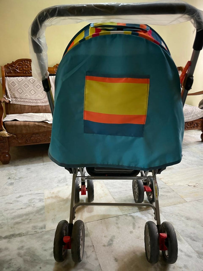 R FOR RABBIT Lollipop Lite Baby Stroller/Pram in Almost New condition with comfortable reclining seat, safety harness, protective canopy, smooth wheels, foldable frame, and convenient storage for everyday baby travel.
