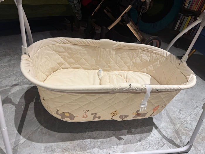 R FOR RABBIT Lullabies Automatic Baby Cradle (Cream)