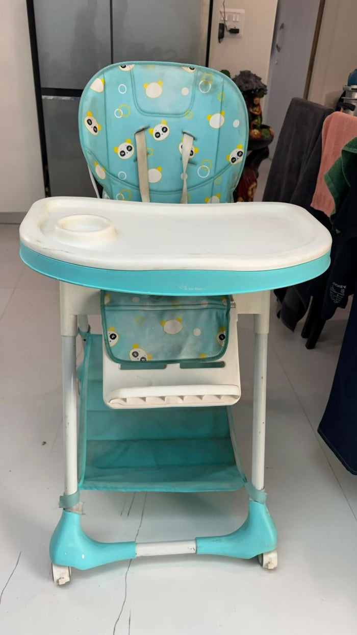 R FOR RABBIT Marshmallow High Chair for Baby with Multiple Recline