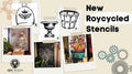 Roycycled Treasure Basket Stencil