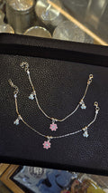 Silver 92.5 Hallmark Silver Jewelry Payal/Anklets for Baby Girl