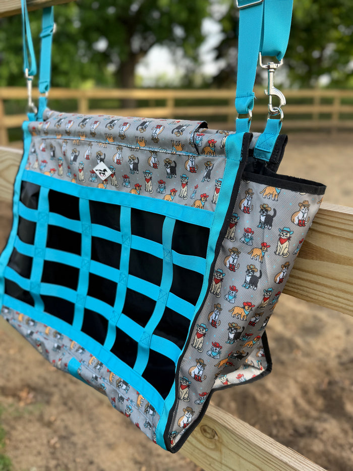 Slow Graze Hay Bag - Meowdy | WhinneyWear