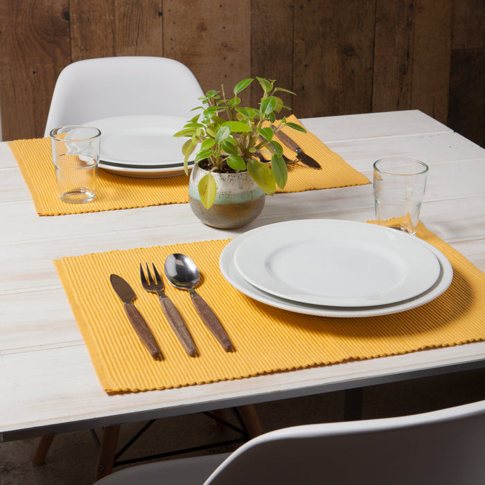 Spectrum Placemat Honey Yellow