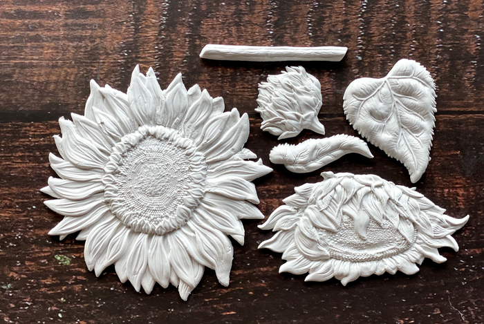 SUNFLOWERS 6X10 IOD MOULDS