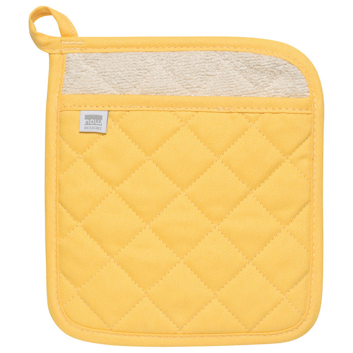 Superior Lemon Yellow Pocket Potholder