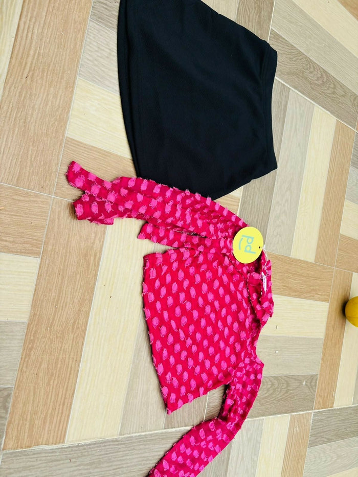 TAFFY KIDS Cute Skirt and Top Set
