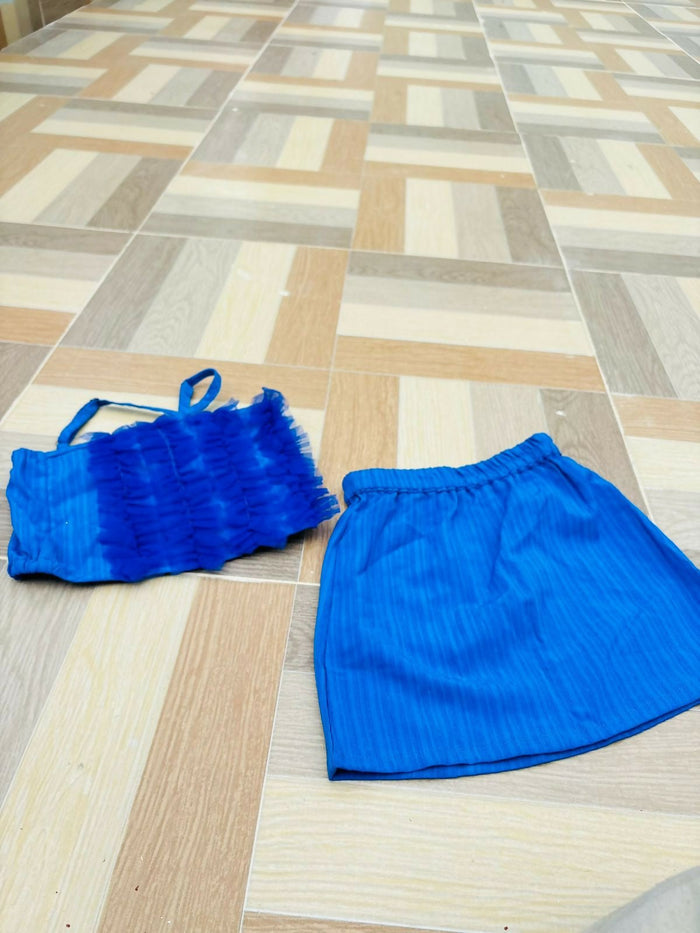 TAFFY KIDS Party Wear Top , Skirt , Dungree Set Combo for Girls