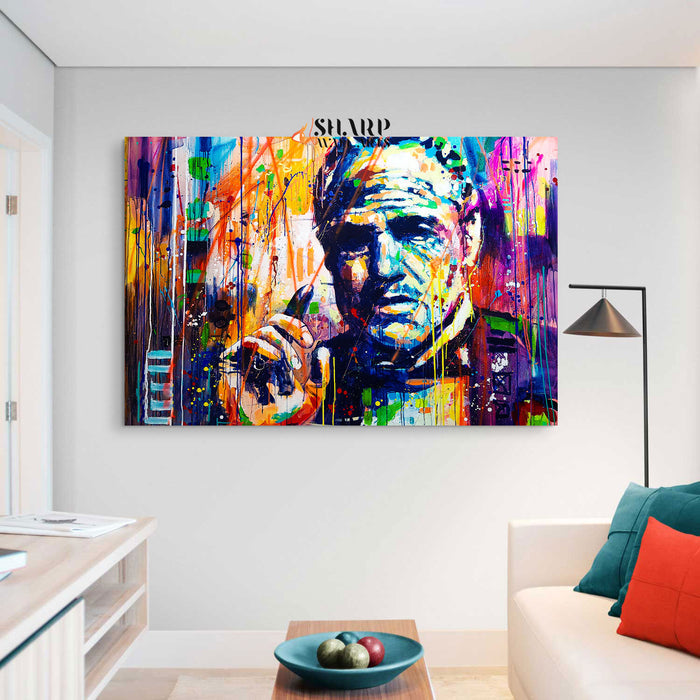 The Godfather Canvas Wall Art