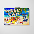 The Weekend Canvas Wall Art