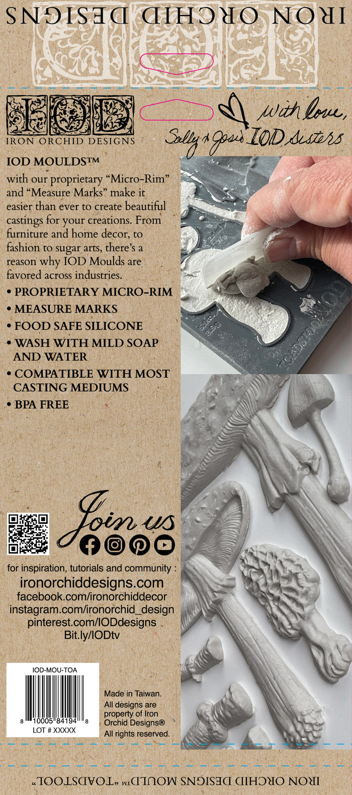 Toadstool 6X10 IOD Mould™