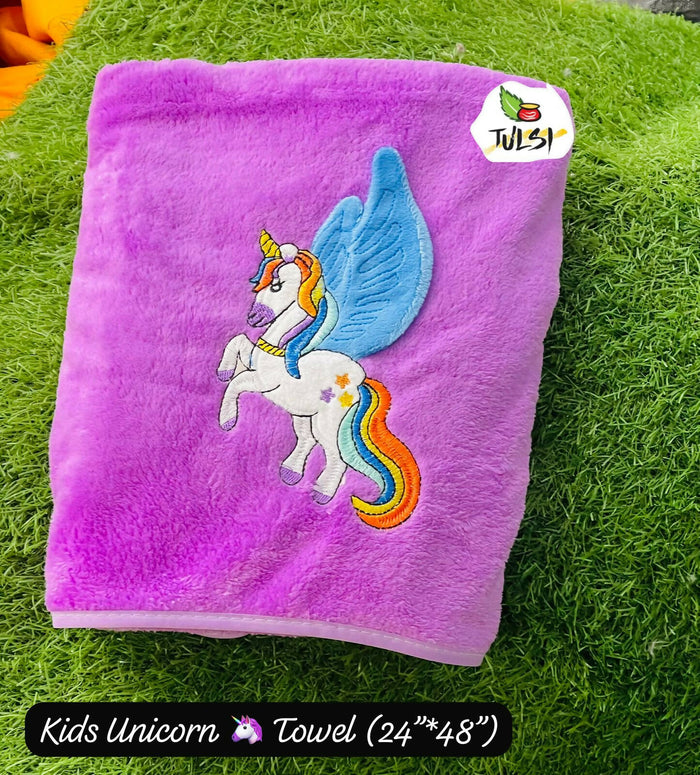 KIDS PREMIUM Unicorn CARTOON TOWEL