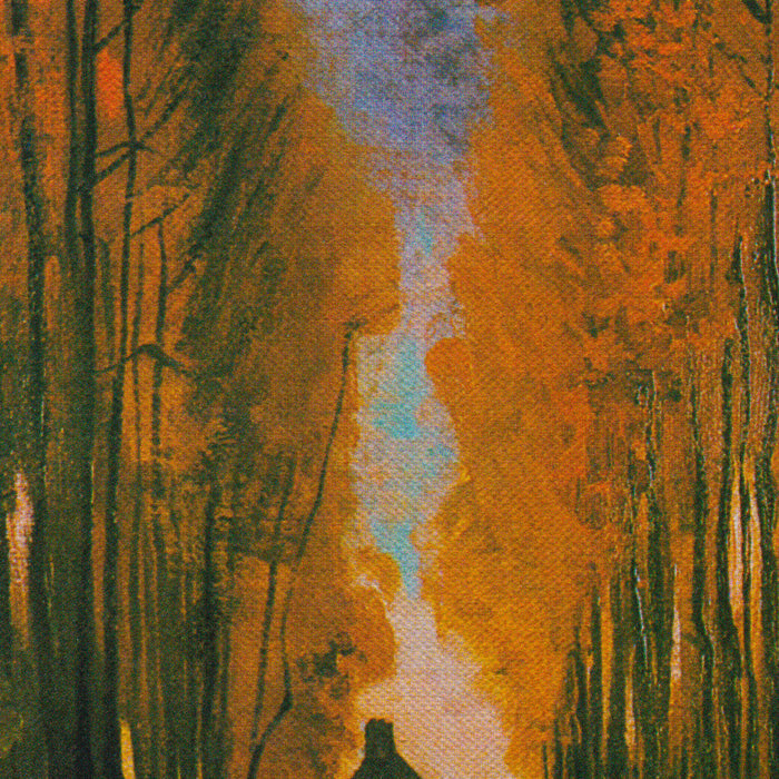 Vincent van Gogh Avenue Of Poplars In Autumn Canvas Wall Art