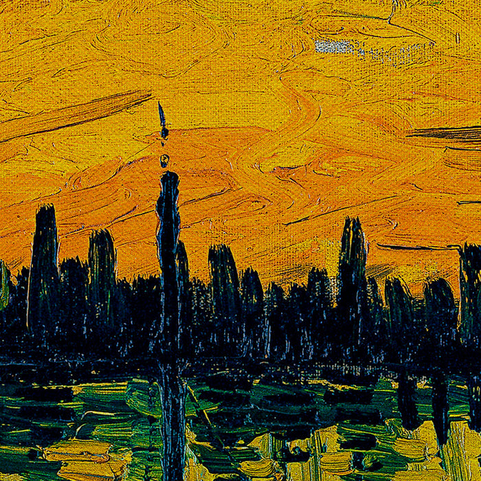 Vincent Van Gogh Coal Barges Canvas Wall Art