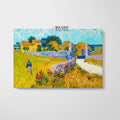Vincent Van Gogh Farmhouse In Provence Canvas Wall Art