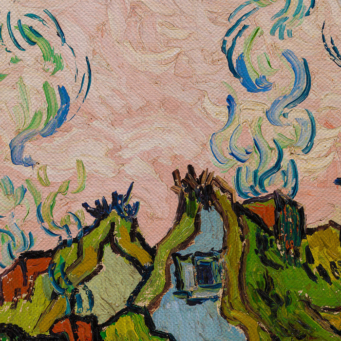 Vincent Van Gogh House And Figure Canvas Wall Art