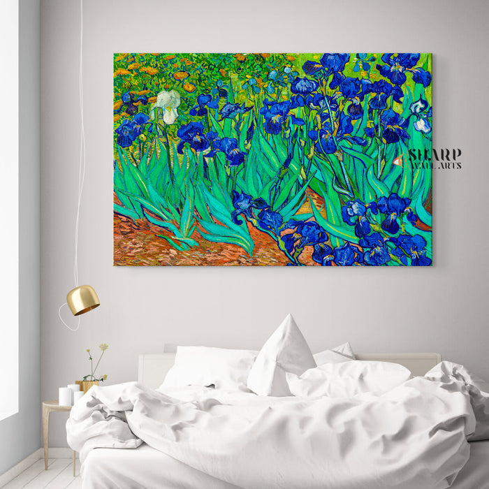 Vincent van Gogh Irises Canvas Wall Art
