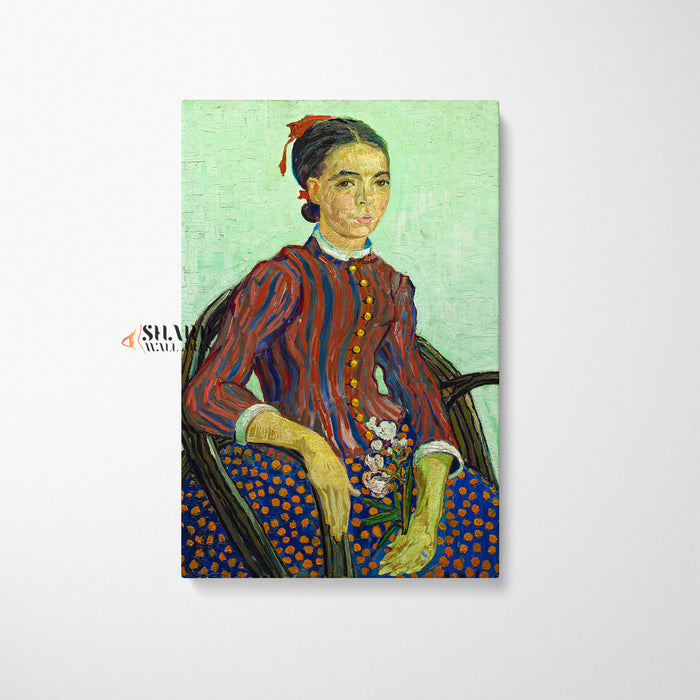 Vincent van Gogh La Mousmé Canvas Wall Art